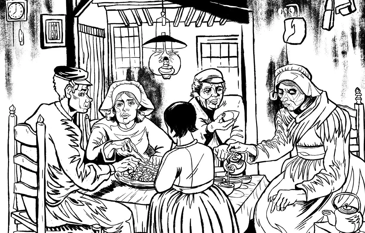 Van Gogh Coloring Book - Image 2