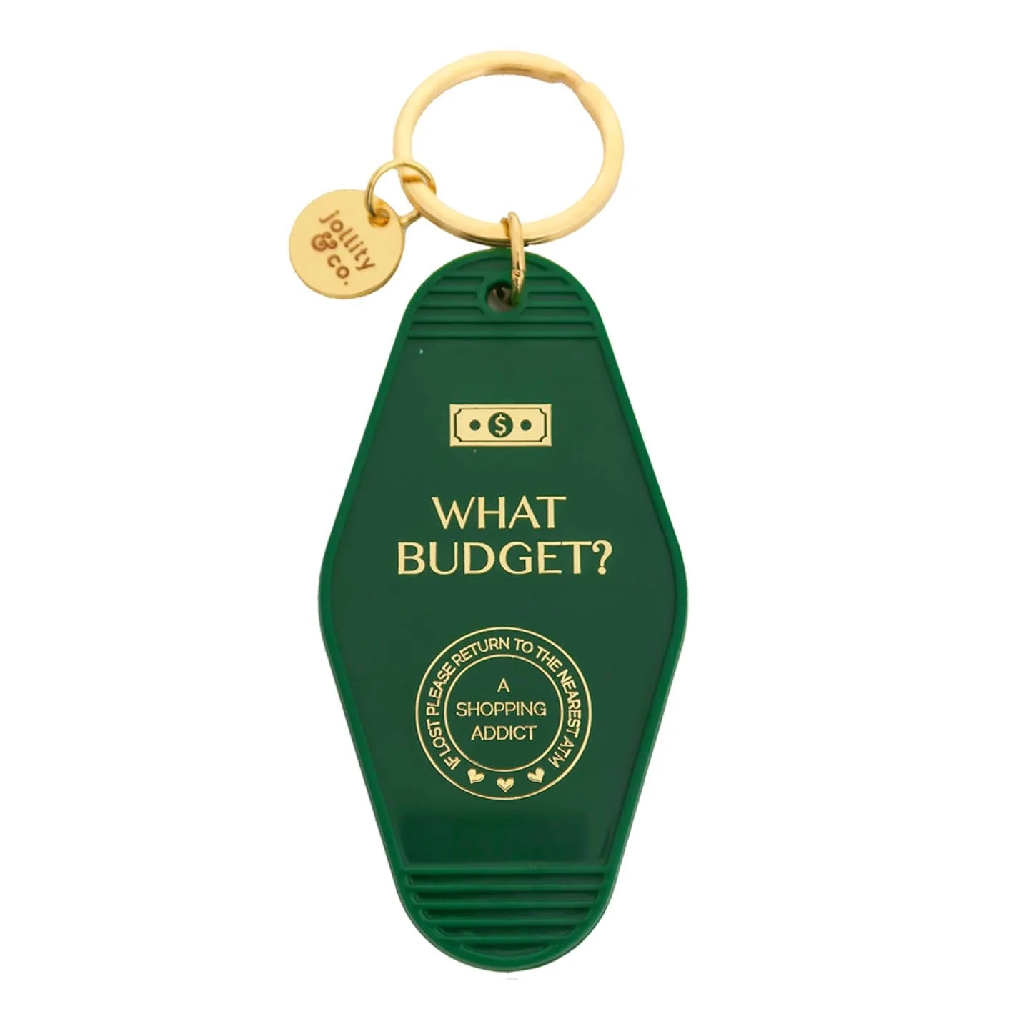 What Budget Motel Keychain