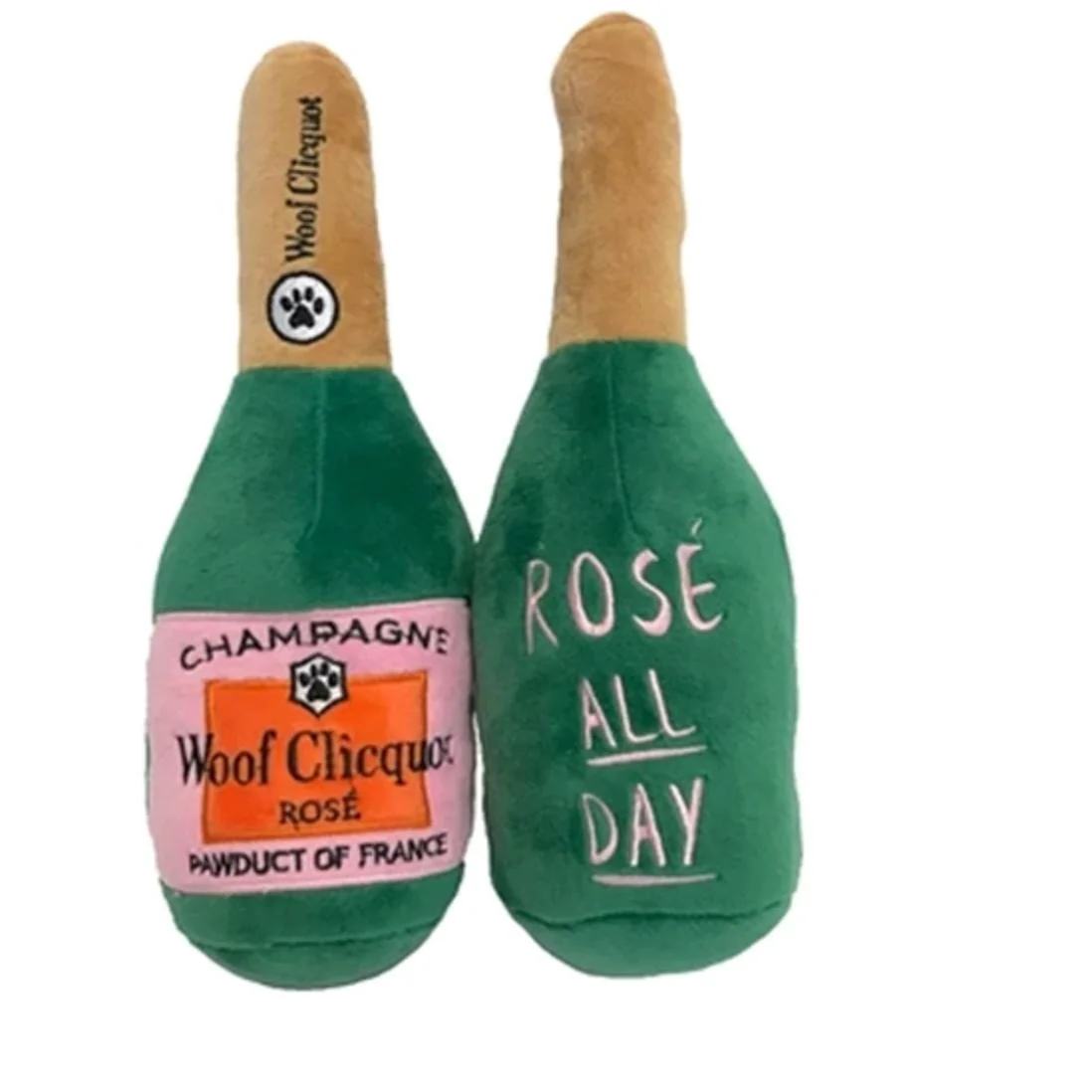 Woof Champagne Bottle Dog Toy X-Large - Image 2