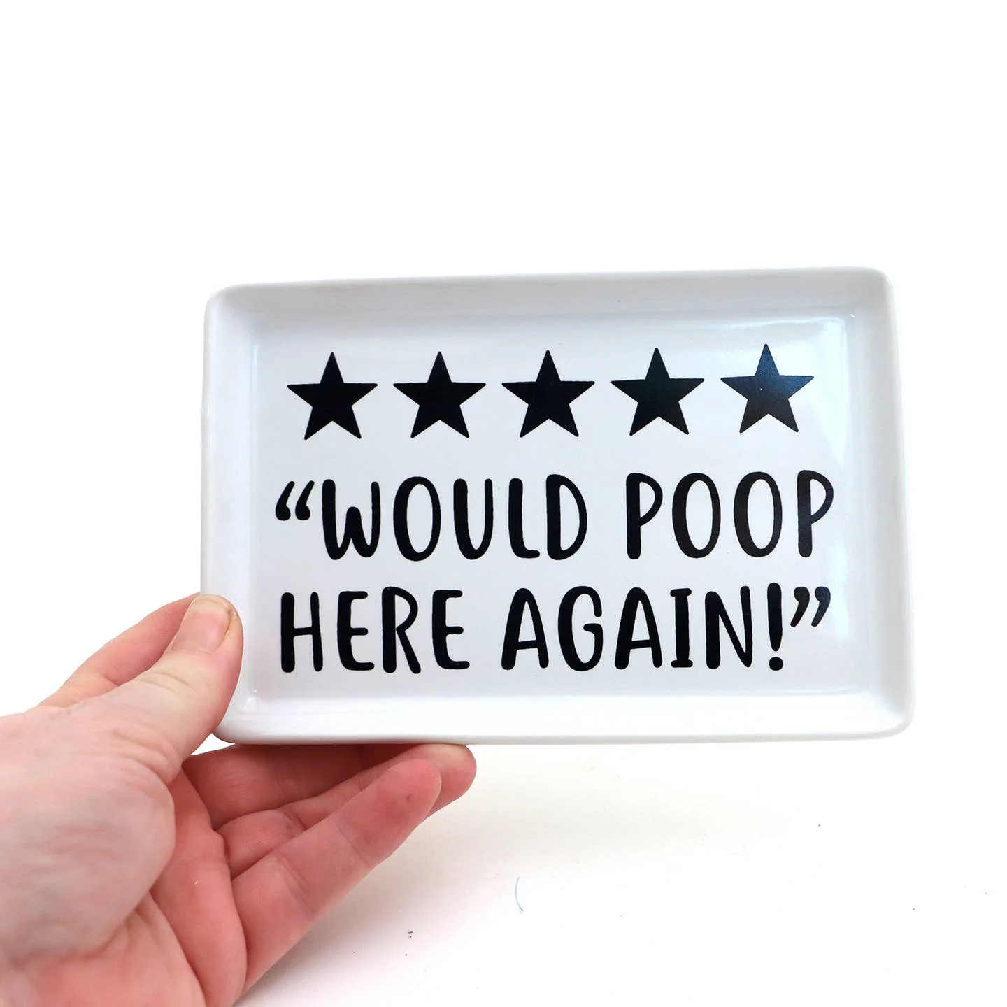 Would Poop Here Again Tray - Image 2