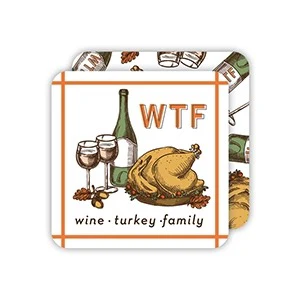 WTF Coaster Set