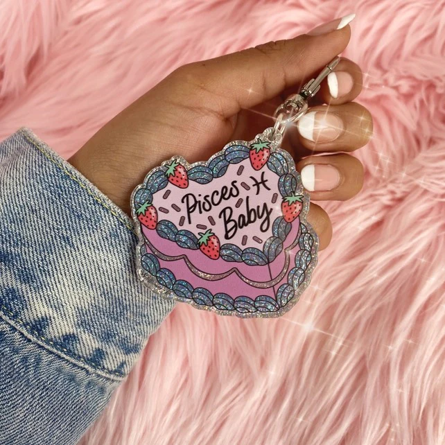 Zodiac Cake Keychain - Image 10