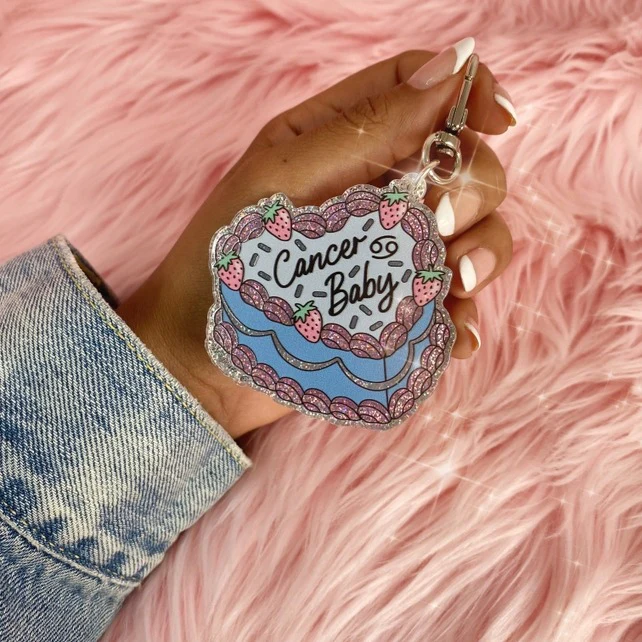 Zodiac Cake Keychain - Image 5