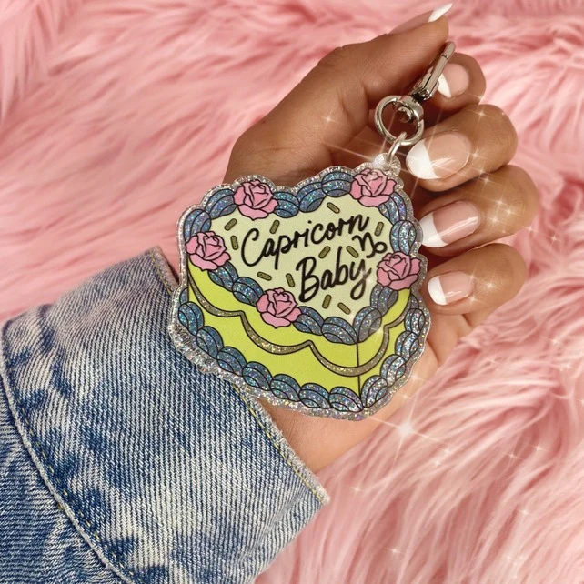 Zodiac Cake Keychain - Image 6