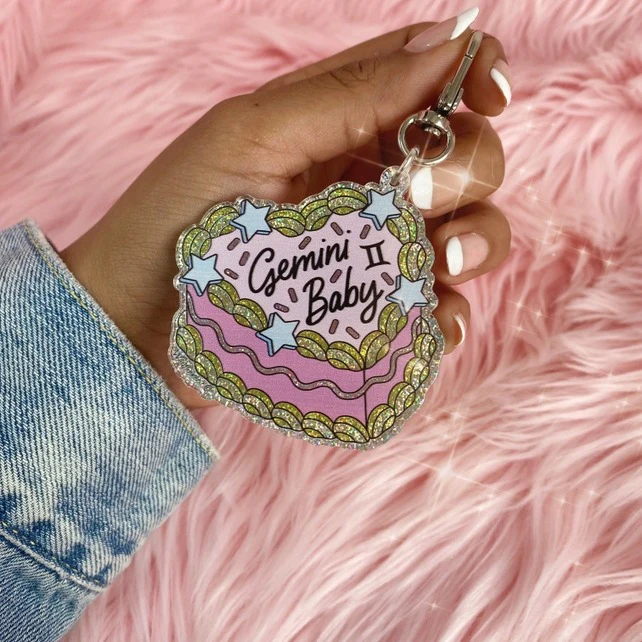 Zodiac Cake Keychain - Image 7